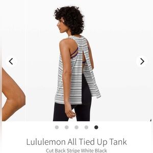 Lululemon all tied up tank